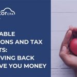 Tax Benefit Of Donating To Charity